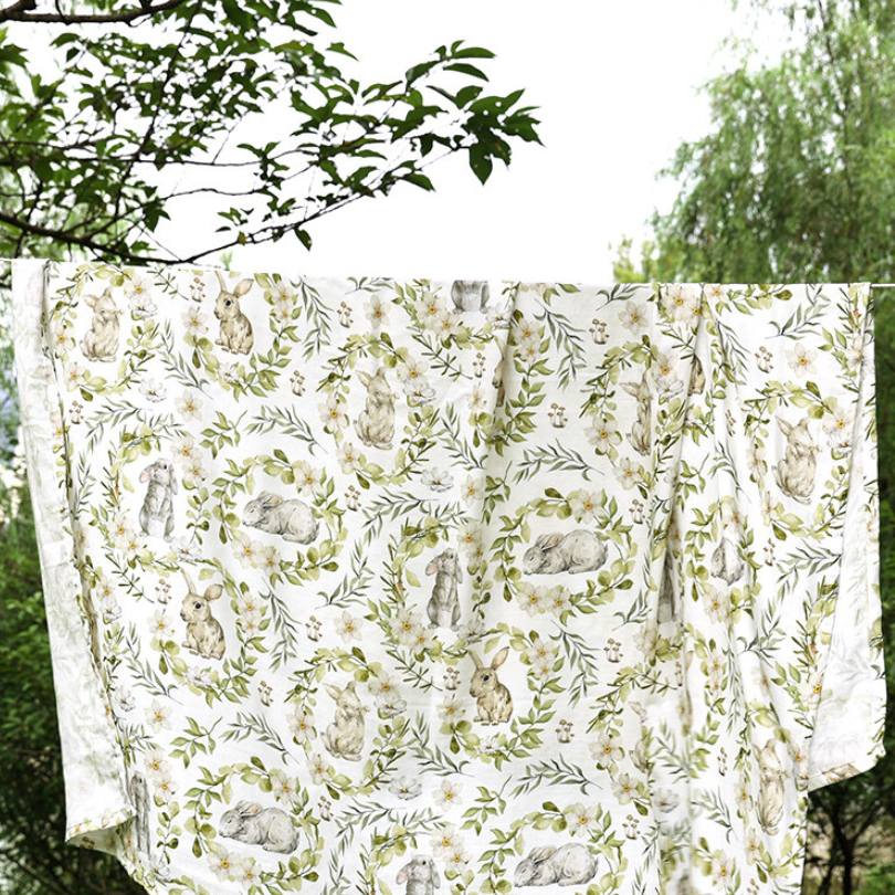 Bamboo Cotton Swaddling Blanket- CLEARANCE