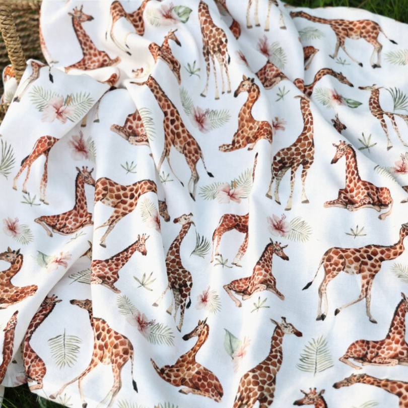 Bamboo Cotton Swaddling Blanket- CLEARANCE