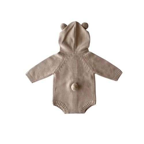 Baby Baby Hooded Romper Baby Knit Romper Baby Romper Google Knit knit romper knits Knitwear Sale Baby Bear Hooded Knit Romper | Lait + Cafe O'Lait Isla + Bo