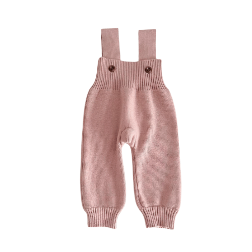 Solid Knit Overalls || Camel + 6 more colors...