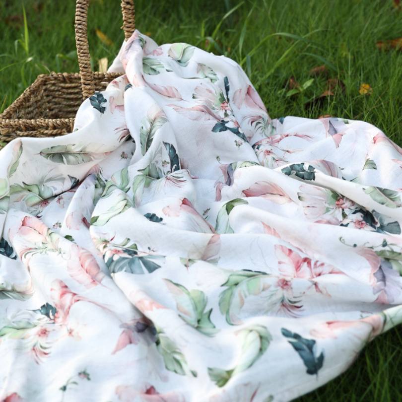 Bamboo Cotton Swaddling Blanket- CLEARANCE