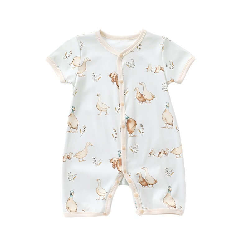 Baby baby cotton romper Baby Romper Cotton Cotton Romper Faire Google new SS2024 Short Sleeve Cotton Romper Isla + Bo
