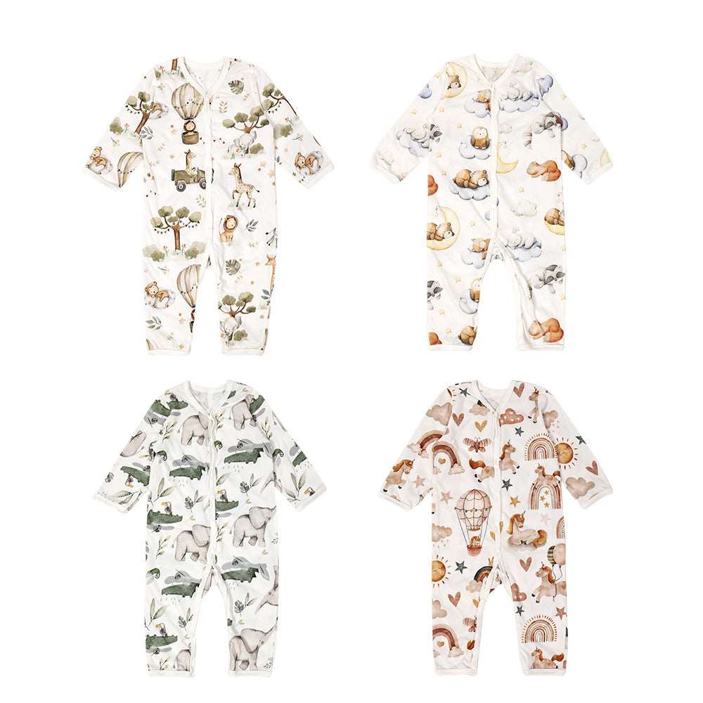 Baby Baby Bodysuit Cotton Cotton Bodysuit Google new Organic Cotton SS2024 Organic Cotton Long Sleeve Snap Front Bodysuit Isla + Bo