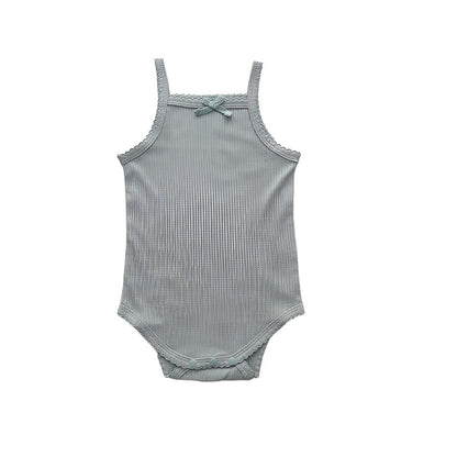 Ribbed Cotton Bodysuit for Infants