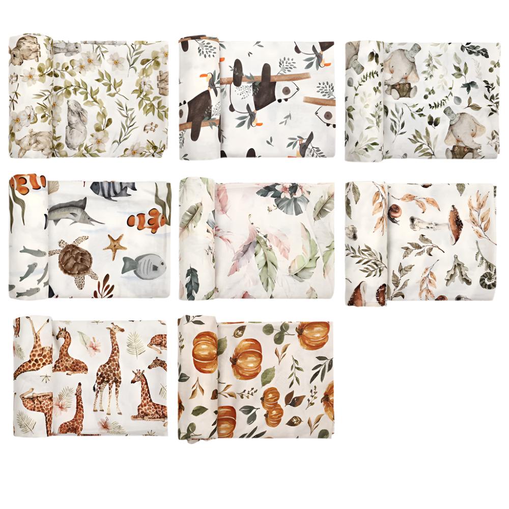 Bamboo Cotton Swaddling Blanket- CLEARANCE