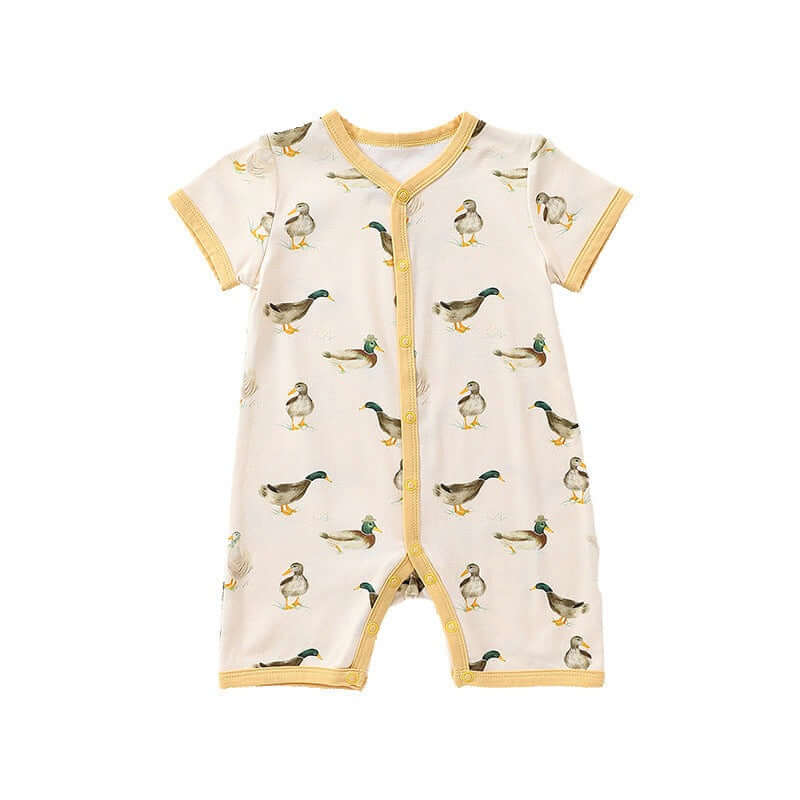 Baby baby cotton romper Baby Romper Cotton Cotton Romper Faire Google new SS2024 Short Sleeve Cotton Romper Isla + Bo