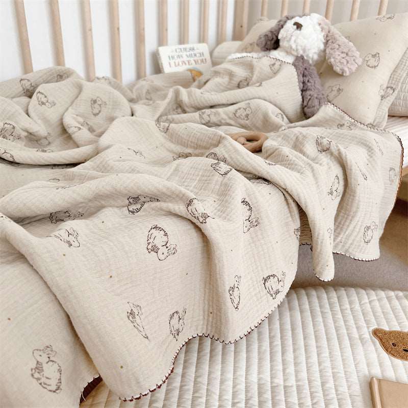 Baby Bunny Blanket + Matching Naptime Pillow- CLEARANCE