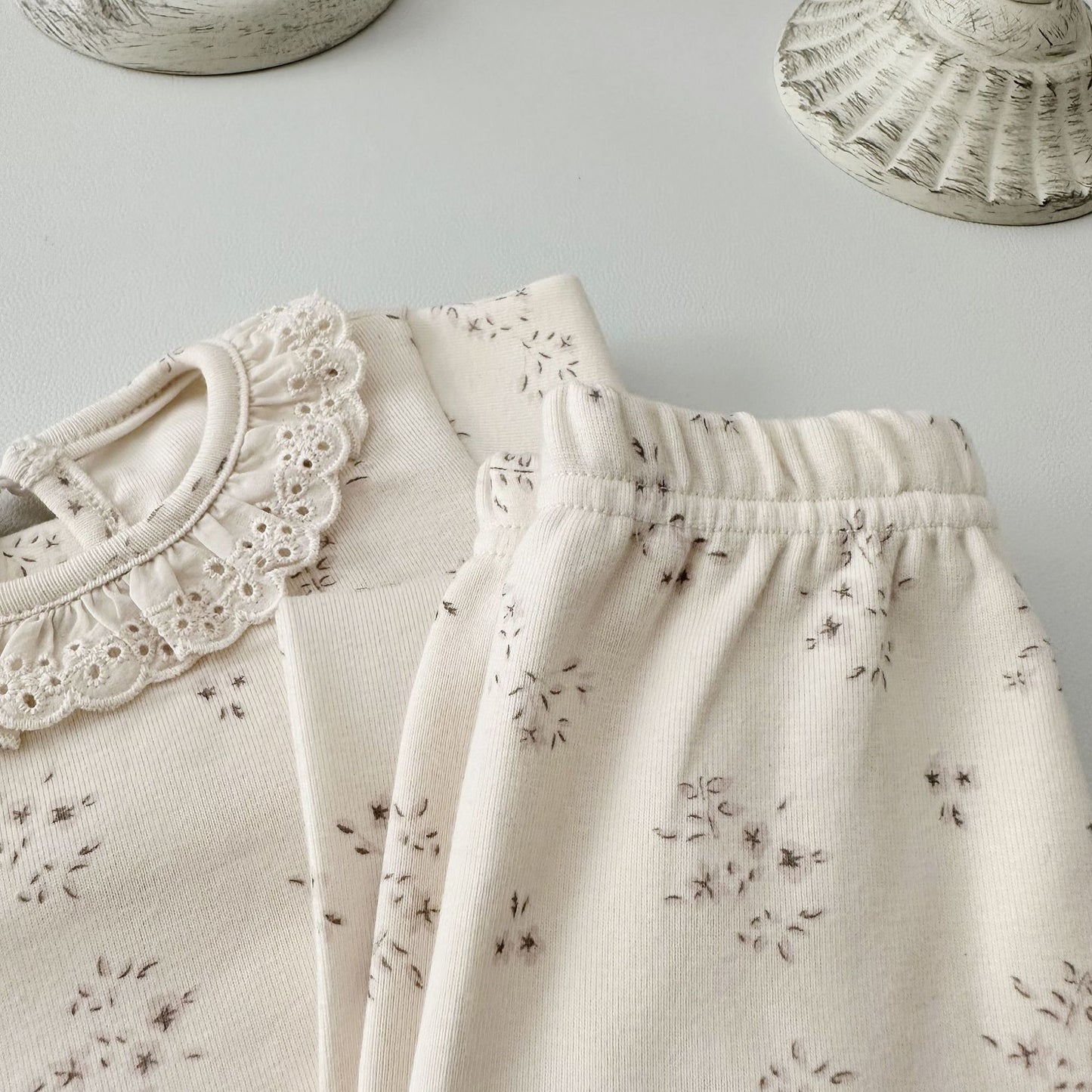 2 Piece Cotton Pajama Lounge Set- CLEARANCE