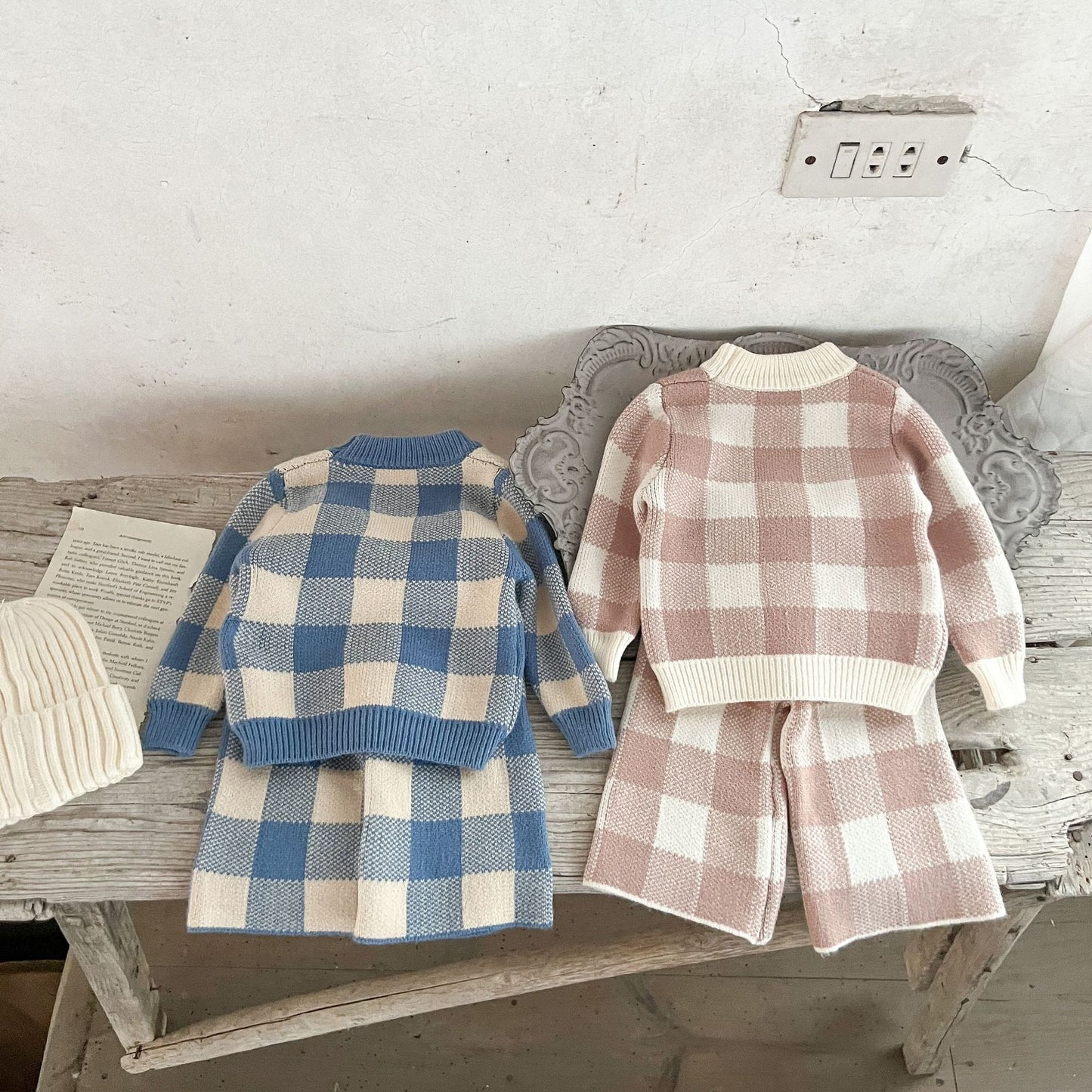 Adorable 2-Piece Knit Pullover and Wide-Leg Pants Set- CLEARANCE