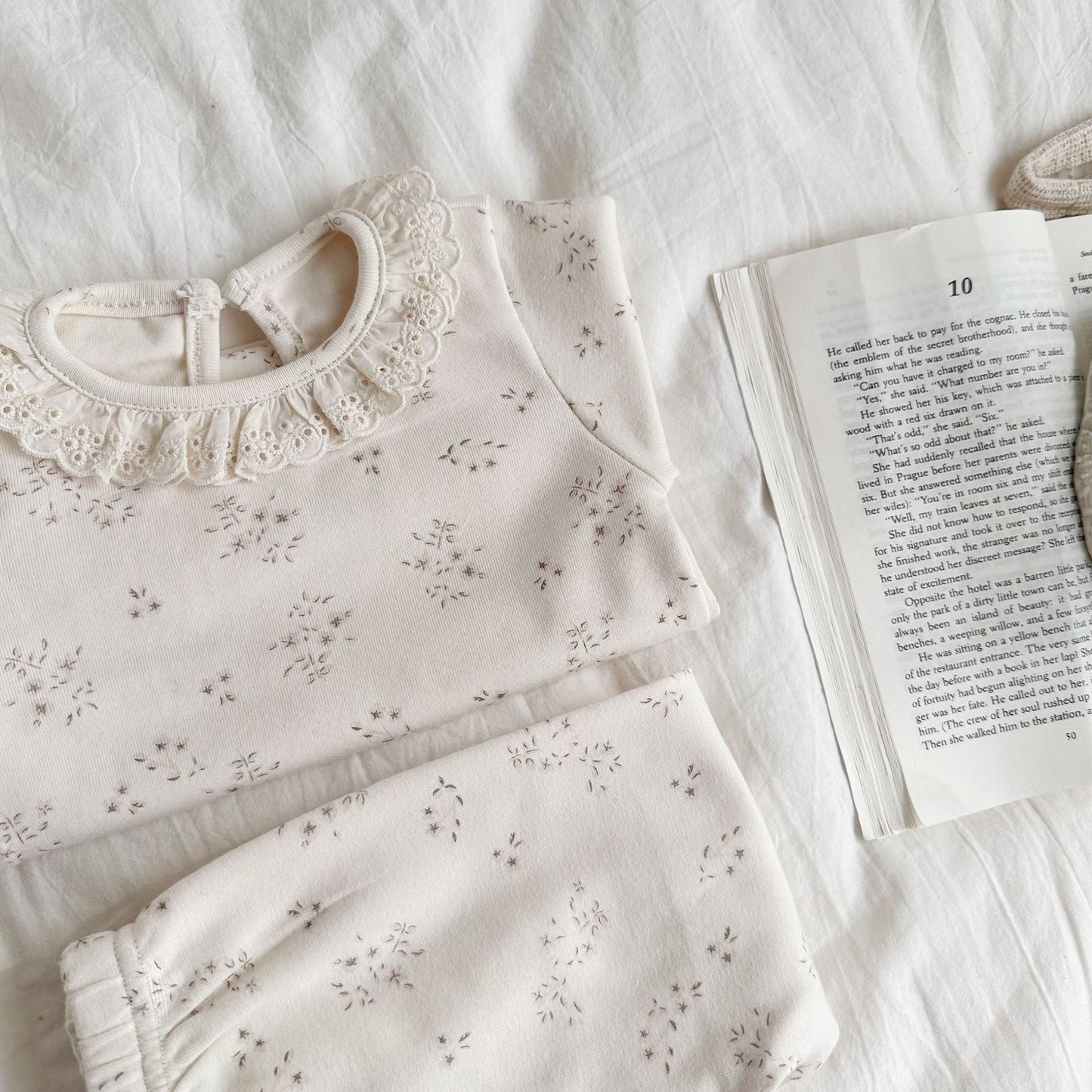 2 Piece Cotton Pajama Lounge Set- CLEARANCE