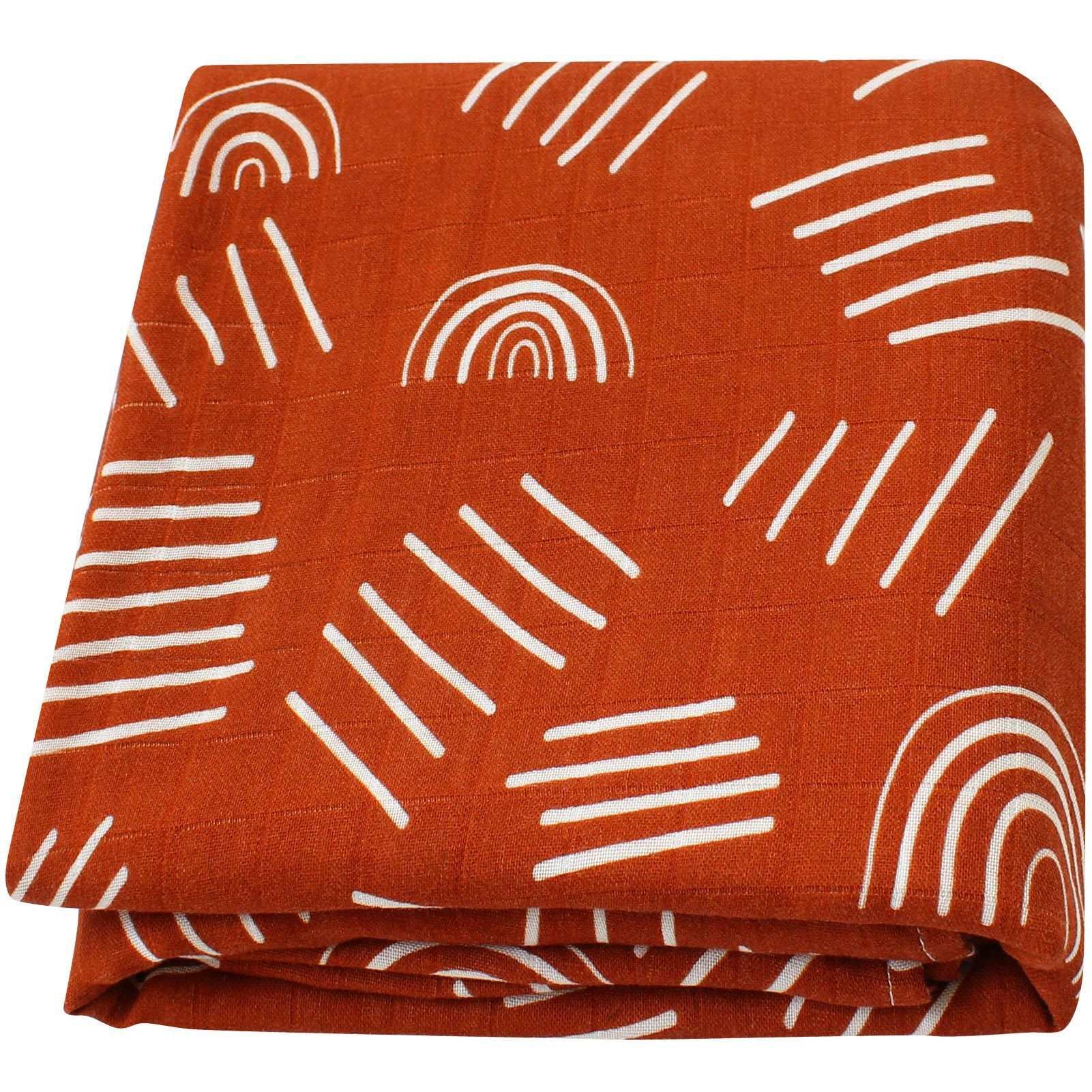 AW2023 Baby baby blanket Cotton Cotton Blanket POS Toddler Toddler Blanket Soft Bamboo Cotton Baby Muslin Swaddle Blankets Isla + Bo