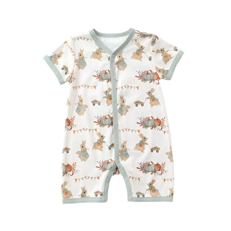 Baby baby cotton romper Baby Romper Cotton Cotton Romper Faire Google new SS2024 Short Sleeve Cotton Romper Isla + Bo
