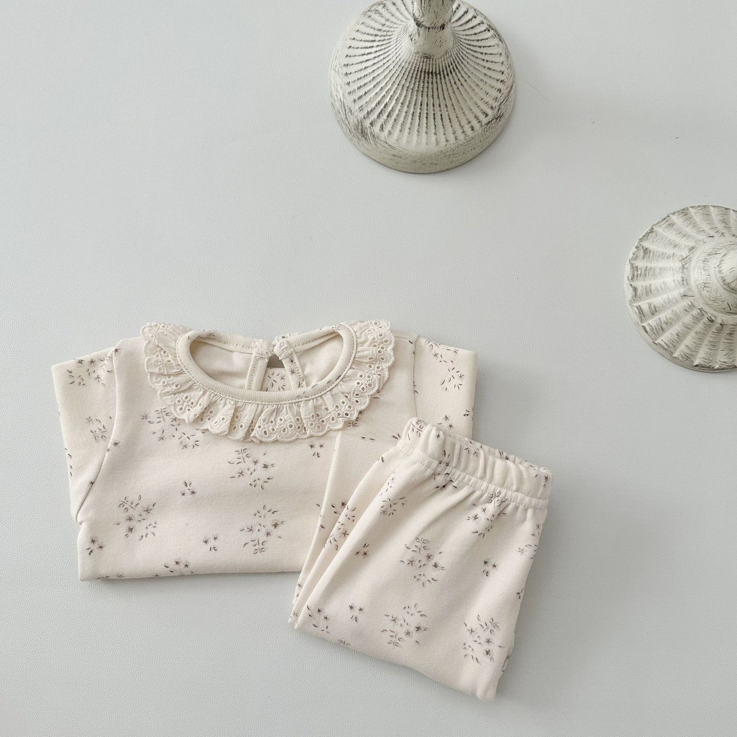 2 Piece Cotton Pajama Lounge Set- CLEARANCE