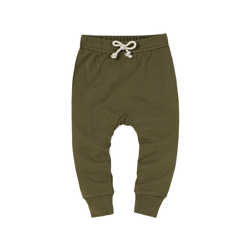 Organic Cotton Baby Joggers- CLEARANCE