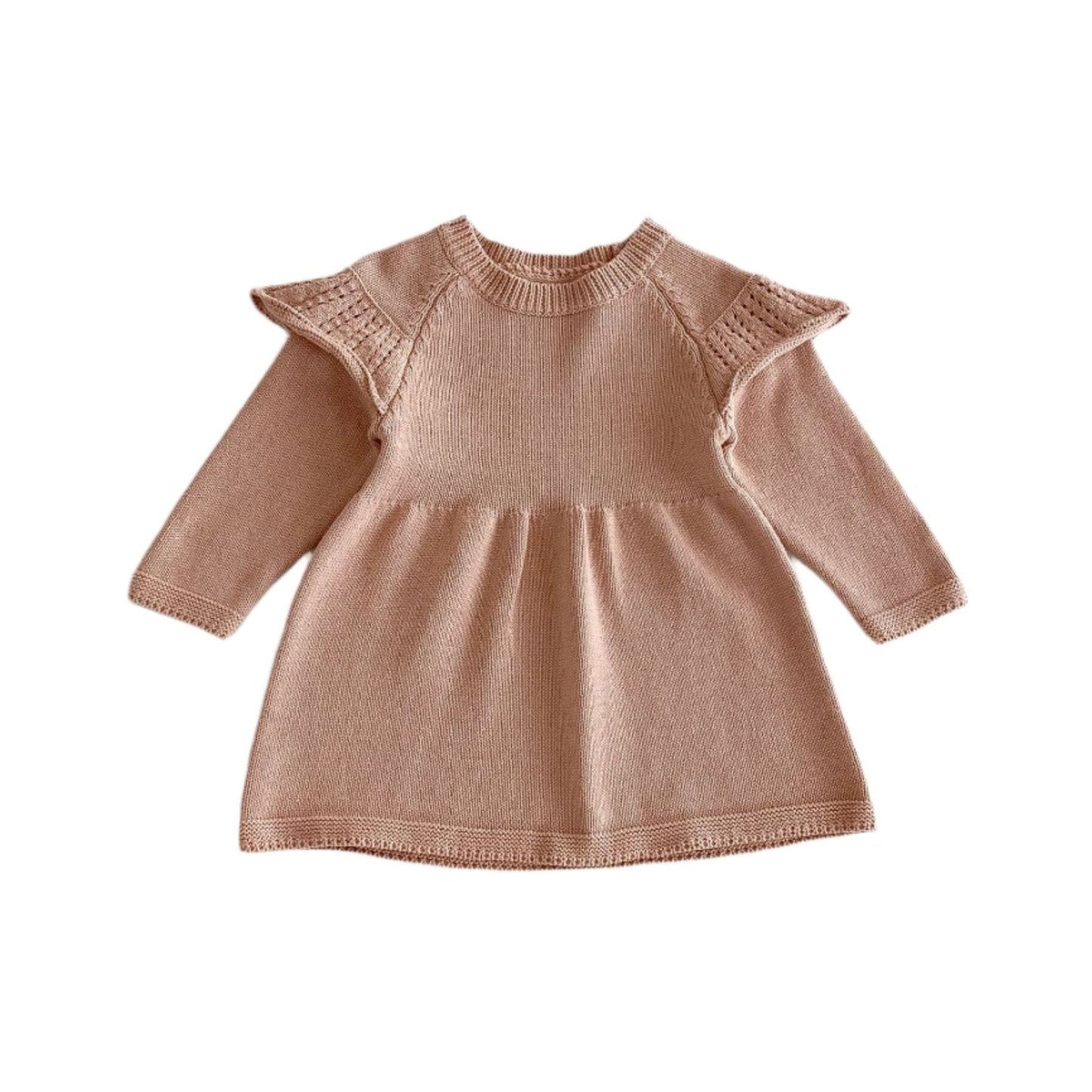 Long Sleeve Knit Dress- CLEARANCE