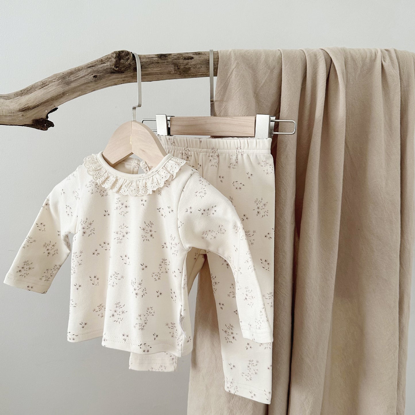 2 Piece Cotton Pajama Lounge Set- CLEARANCE