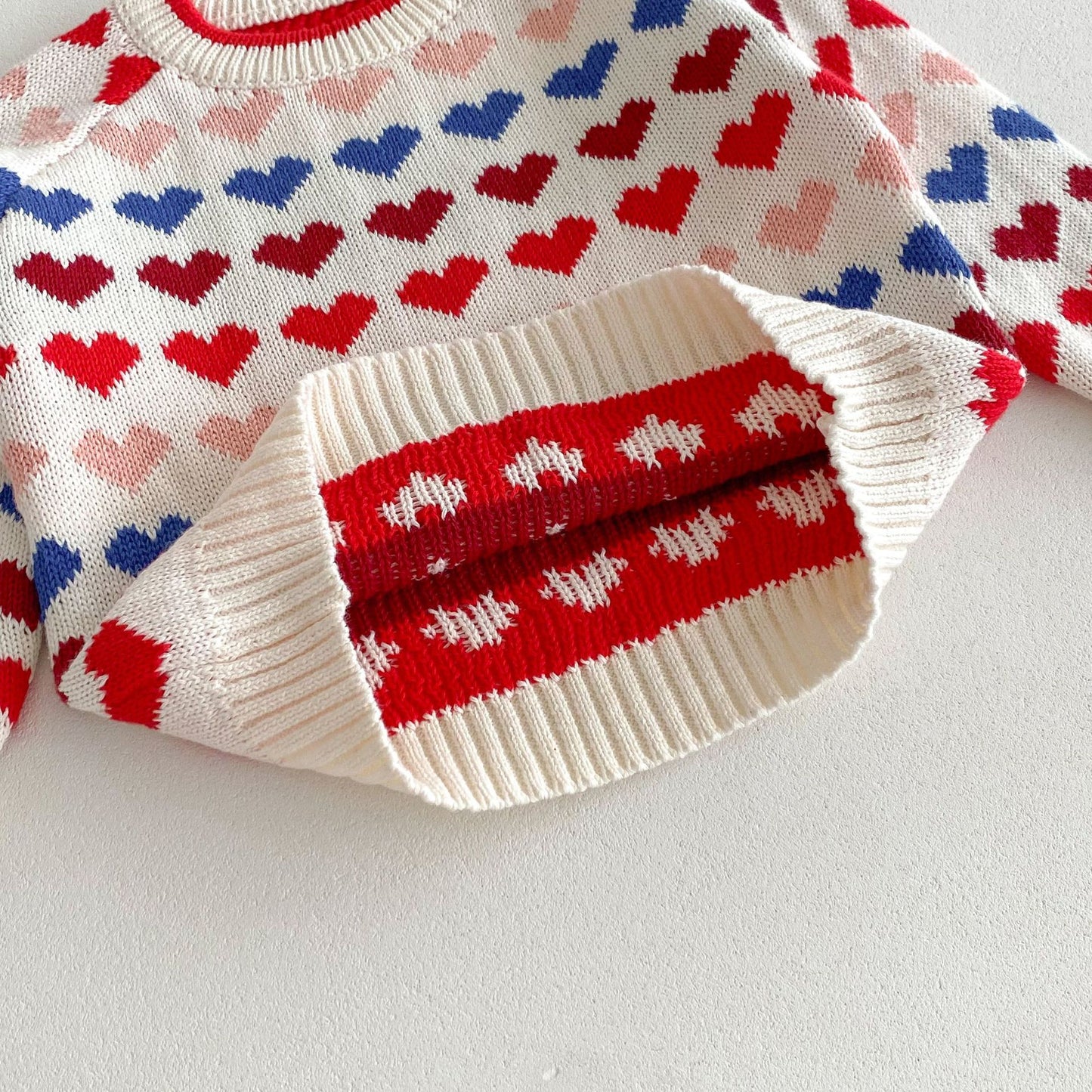 Sweetheart Snuggle Cotton Knit Set- CLEARANCE