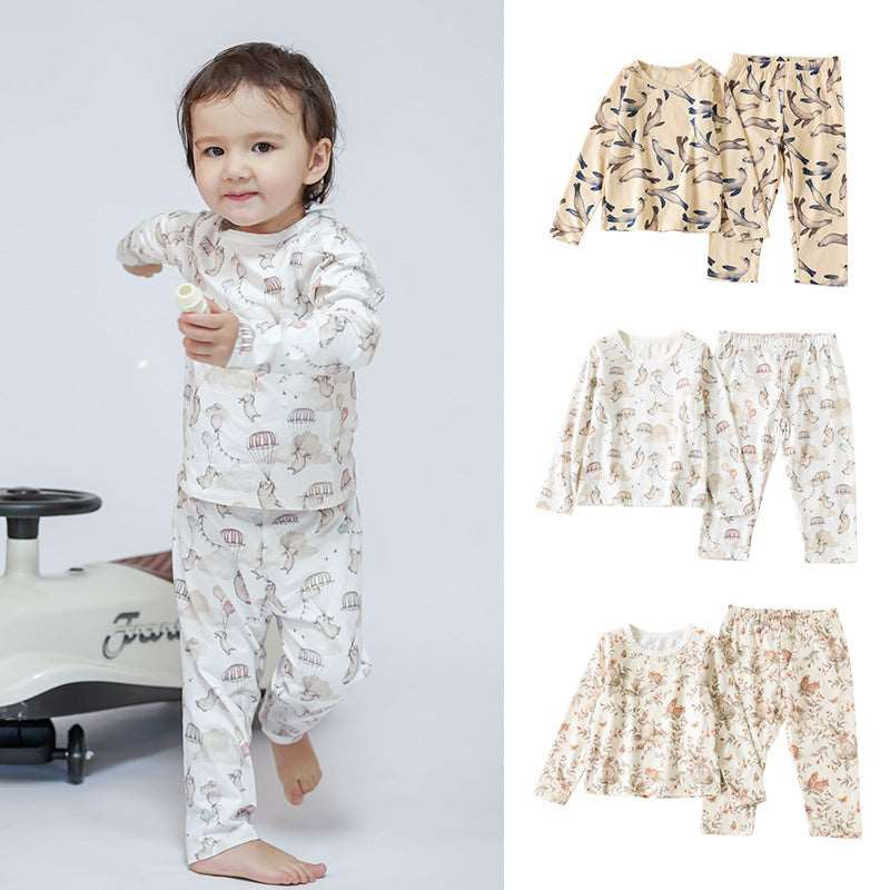 Baby Baby Cotton Set Baby Set Cotton Cotton Set Google Kids Kids Cotton Set Kids Set Mini SS2023 Sale seal splash Toddler Toddler Cotton Set Toddler Set Long Sleeve Top & Pant Set || Seal Splash Isla + Bo