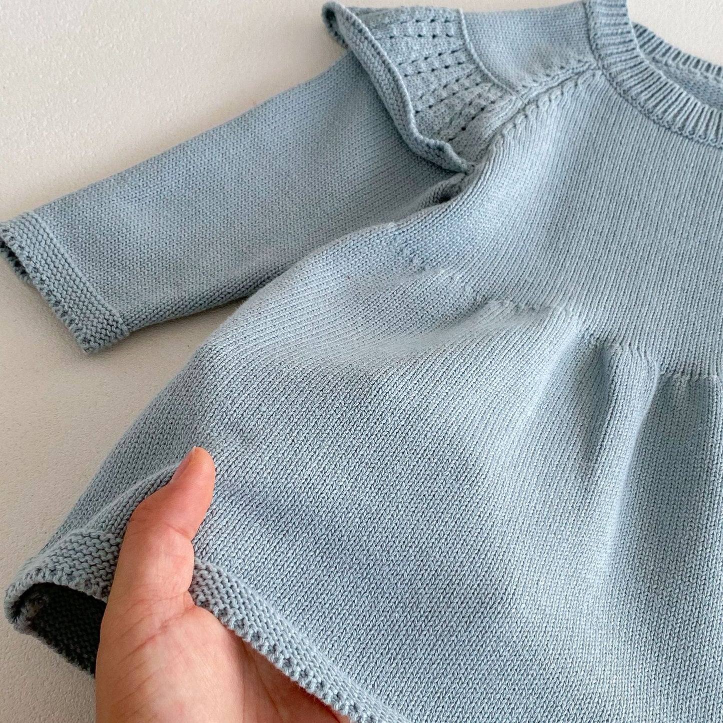 Long Sleeve Knit Dress- CLEARANCE