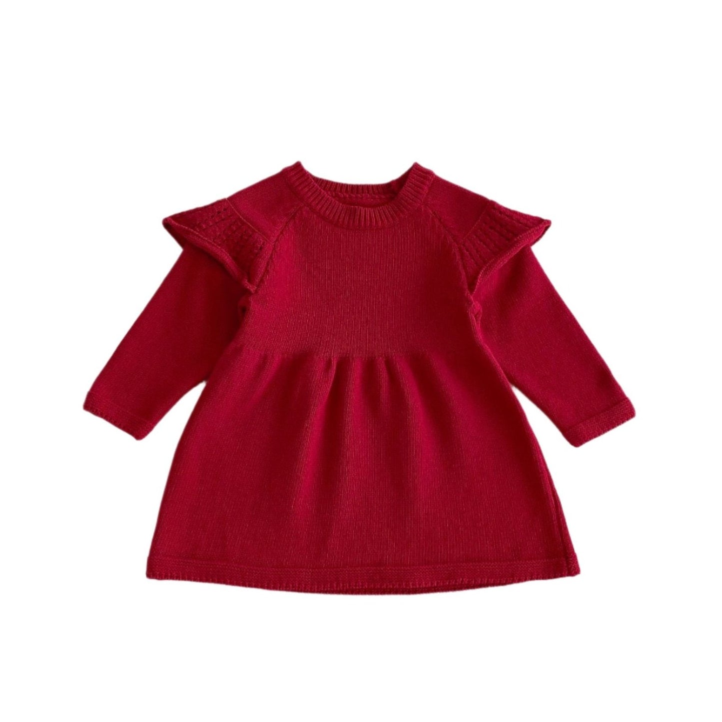 Long Sleeve Knit Dress- CLEARANCE