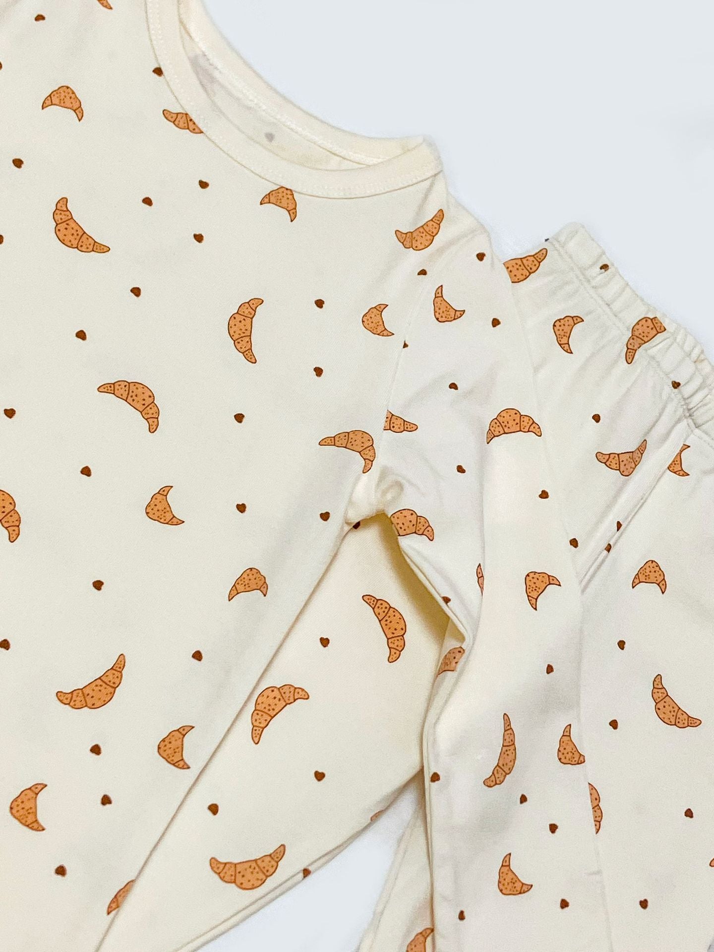 2-piece Long Sleeve Cotton Pajama Lounge Set | Apple Jaxx- CLEARANCE