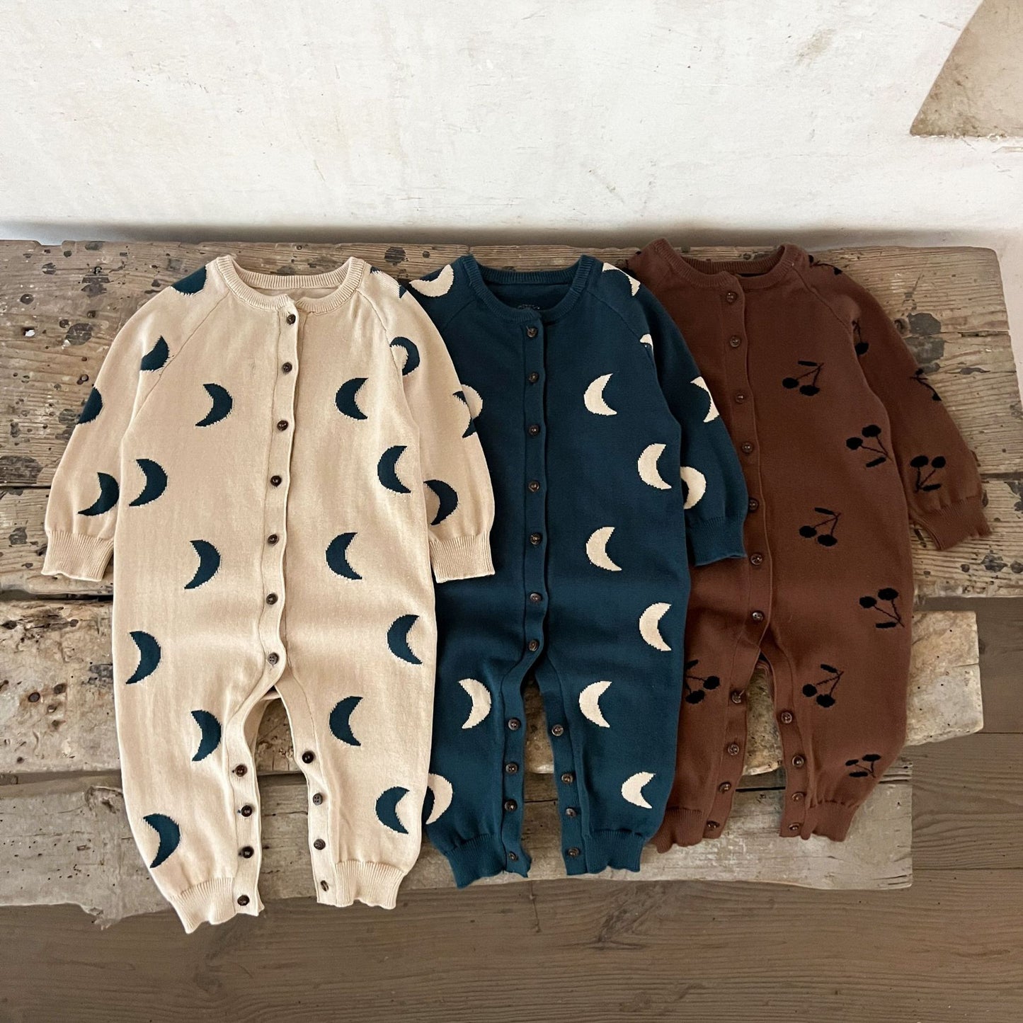 Button Front Knit Jumpsuit- CLEARANCE