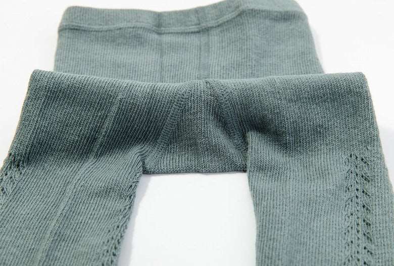 Baby Baby Accessories Baby Bottoms cotton tights Faire Google new SS2024 tights Toddler Toddler Accessories Toddler Bottoms toddler tights Open Knit Work Cotton Tights Isla + Bo