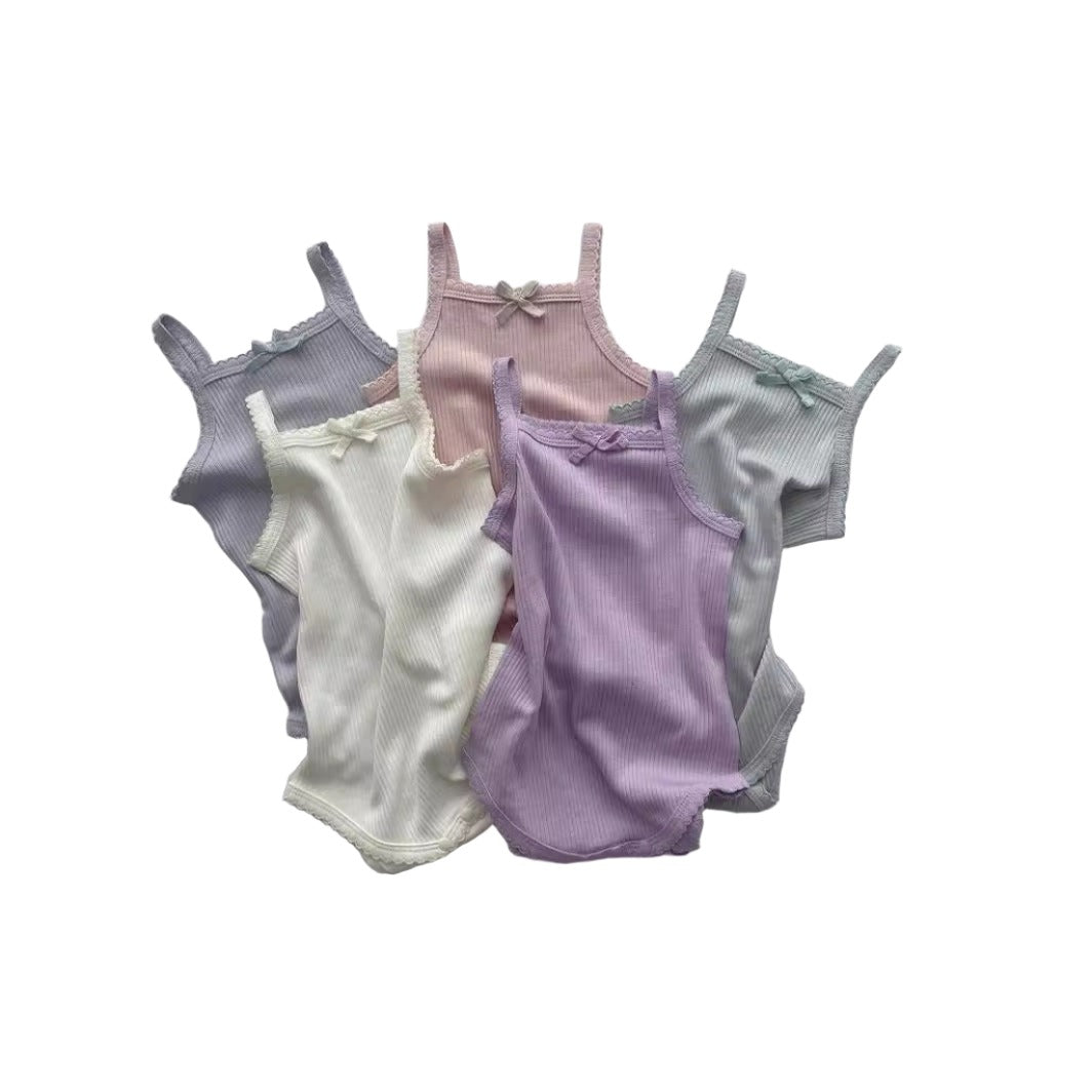 Baby Cotton Cotton Bodysuit Faire Google new SS2024 Ribbed Cotton Bodysuit for Infants Isla + Bo
