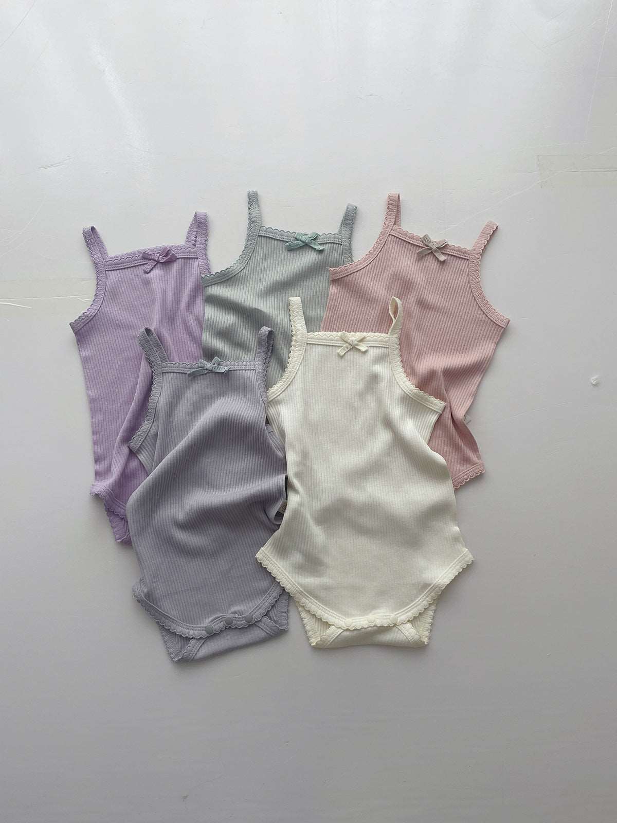 Baby Cotton Cotton Bodysuit Faire Google new SS2024 Ribbed Cotton Bodysuit for Infants Isla + Bo