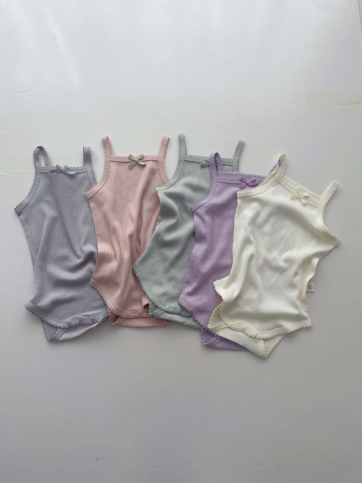 Baby Cotton Cotton Bodysuit Faire Google new SS2024 Ribbed Cotton Bodysuit for Infants Isla + Bo