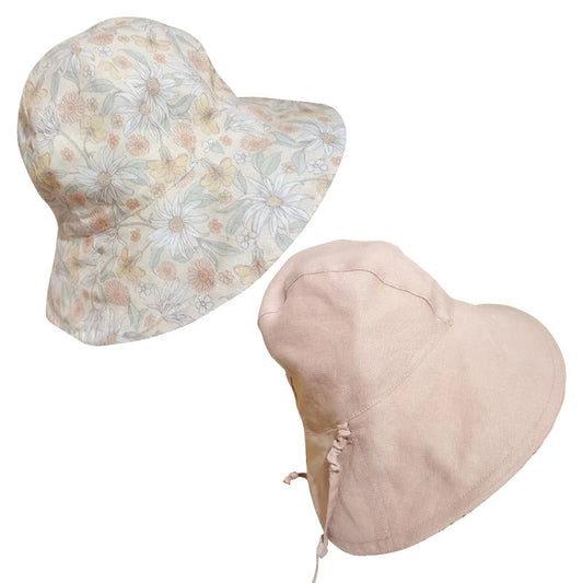 Accessories Baby Baby Accessories Baby Hat Faire Google Kids kids hat new SS2024 Toddler Toddler Accessories toddler hat Dual Charm Reversible Toddler Sun Hat Isla + Bo