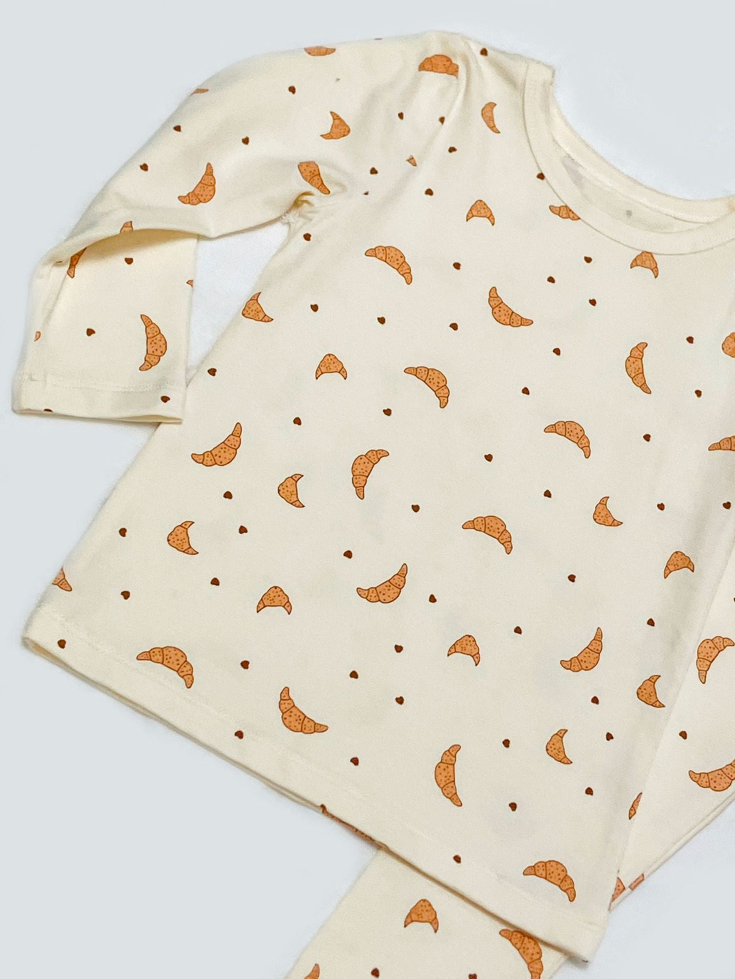 2-piece Long Sleeve Cotton Pajama Lounge Set | Apple Jaxx- CLEARANCE