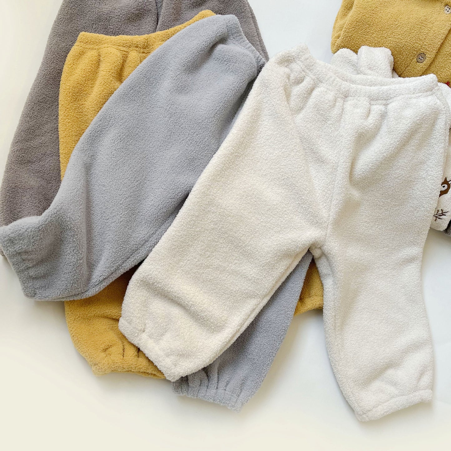 Woodland Embroidered 2-Piece Fleece Suit- CLEARANCE