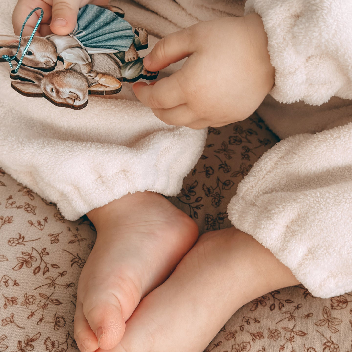 Woodland Embroidered 2-Piece Fleece Suit- CLEARANCE