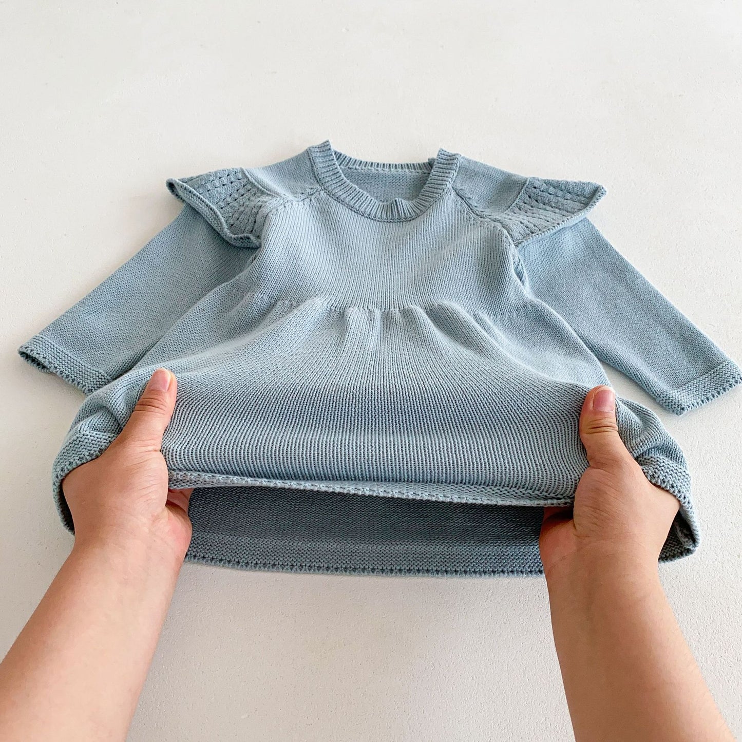 Long Sleeve Knit Dress- CLEARANCE