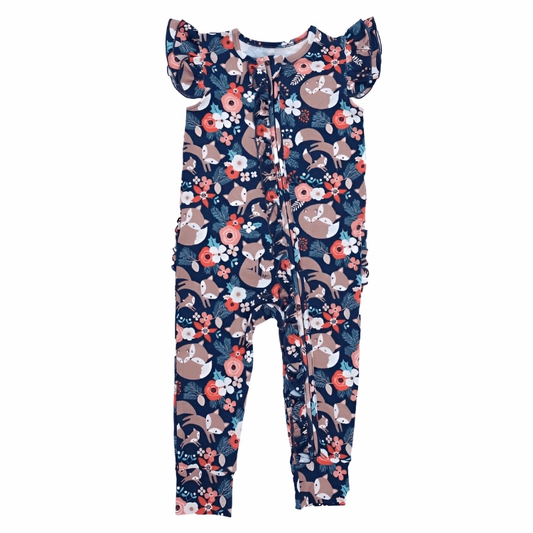 Baby baby sleeper baby zippy Bamboo Bamboo Zippy Holiday Mama n' Kit new POS Sale Zippy Zippys Mama n' Kit Bamboo Ruffle Sleeve Zippy Isla + Bo
