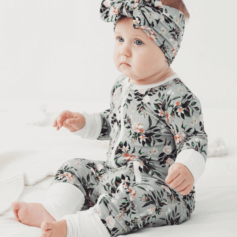 Baby Baby Sleeper Baby Zippy Bamboo Bamboo Pajamas Bamboo Zippy Google Mini SS2023 Sale SS2023 Zippy Zippys Bamboo Convertible Zippy || Spring Fling Isla + Bo