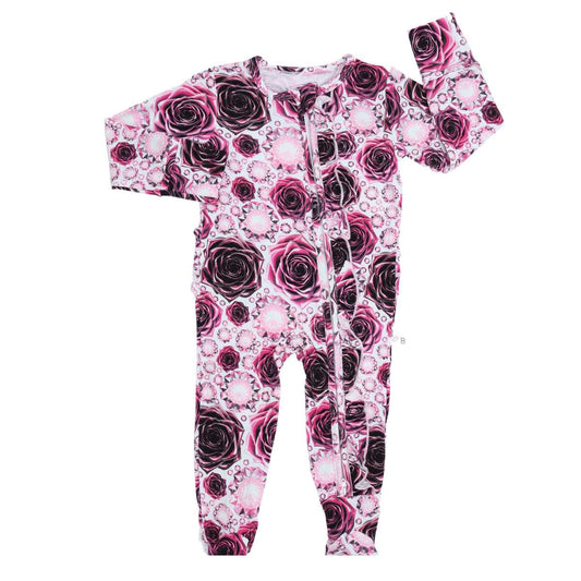 Baby Baby Sleeper Baby Zippy Bamboo Bamboo Zippy Gemma Rose new POS Sale Zippy Zippys Bamboo Frilly Convertible Zippy || Gemma Rose Isla + Bo