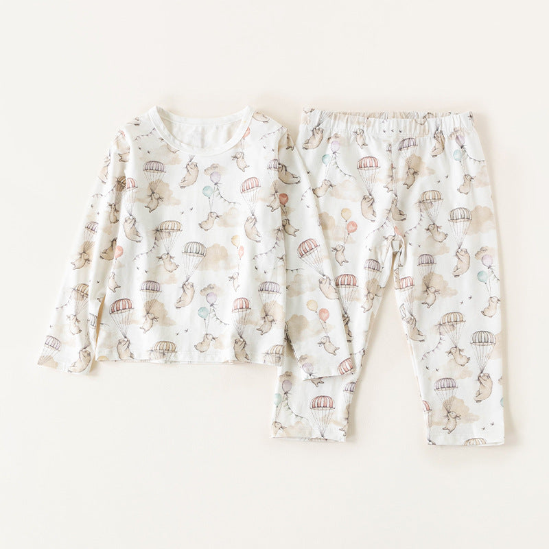 Baby Baby Cotton Set Baby Set Cotton Cotton Set Google Kids Kids Cotton Set Kids Set Mini SS2023 Sale seal splash Toddler Toddler Cotton Set Toddler Set Long Sleeve Top & Pant Set || Up & Away Isla + Bo