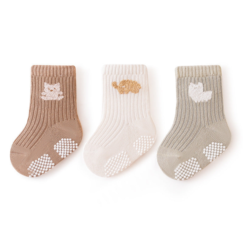Accessories Baby Baby Socks Cotton Socks kids socks new Socks SS2024 Toddler toddler socks Soft Combed Cotton Anti-Slip Baby Socks Isla + Bo