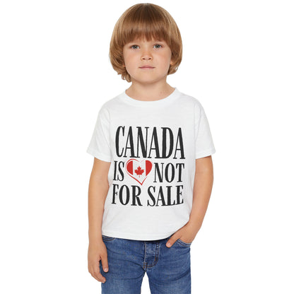 Canada is not for Sale | Heavy Cotton™ Toddler Graphic Tee