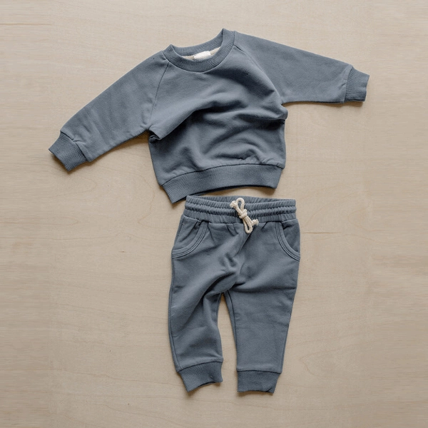 Children s 2pcs Cotton Sweatshirt Joggers Set Isla Bo