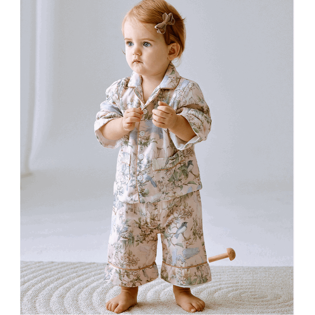 🌷 Primavera Limited Edition Organic Cotton Pajama Set