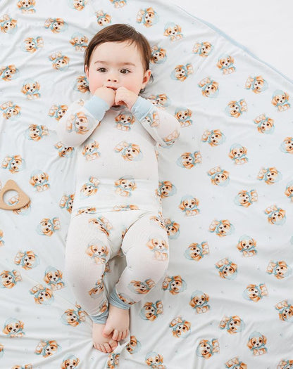 Adorable baby and toddler clothing by Isla + Bo featuring comfortable, breathable, and machine washable outfits. Includes bamboo sleepers, cotton knit sets, classic denim dresses, and more in a variety of styles and prints like floral, plaid, and animal designs.