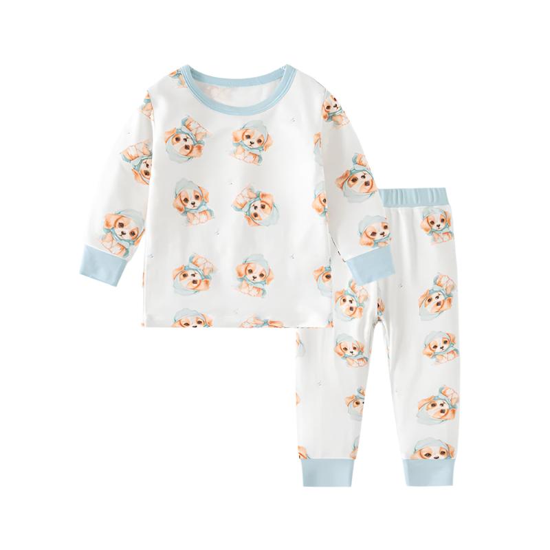 Adorable baby and toddler clothing by Isla + Bo featuring comfortable, breathable, and machine washable outfits. Includes bamboo sleepers, cotton knit sets, classic denim dresses, and more in a variety of styles and prints like floral, plaid, and animal designs.