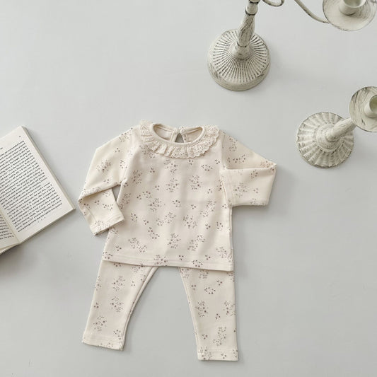 2 Piece Cotton Pajama Lounge Set- CLEARANCE