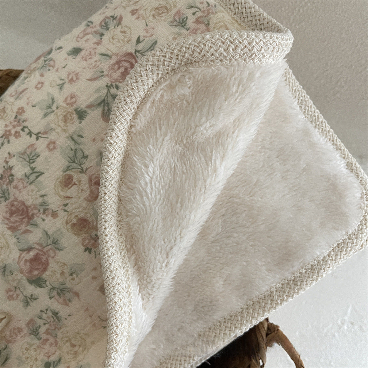 Vintage Plush lightweight Muslin Snuggle Blanket