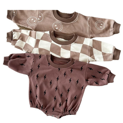 Funhouse Checkers Romper