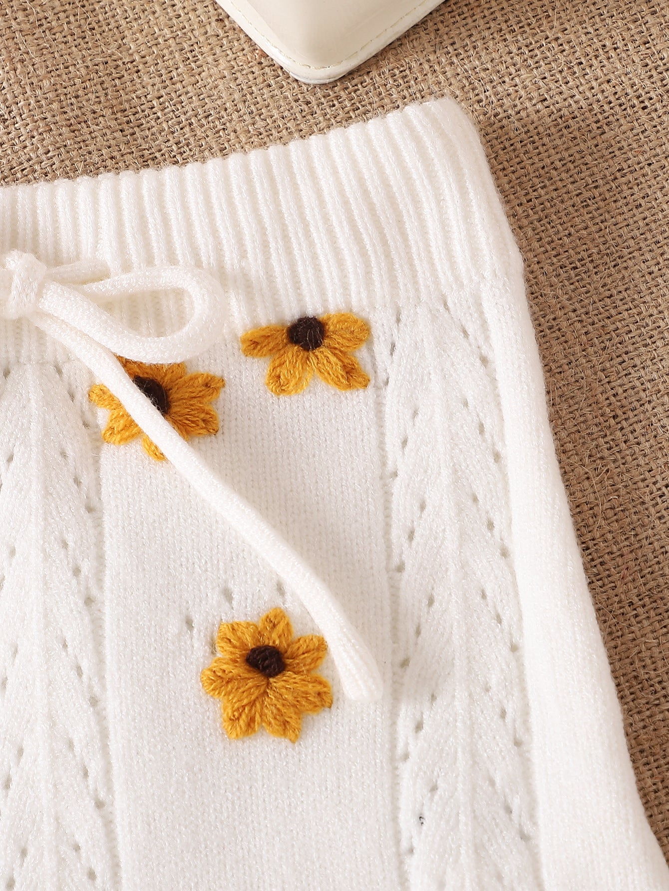 Sunflower Knit Two-Piece Set