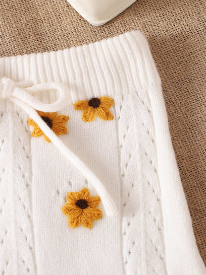 Sunflower Knit Two-Piece Set- CLEARANCE